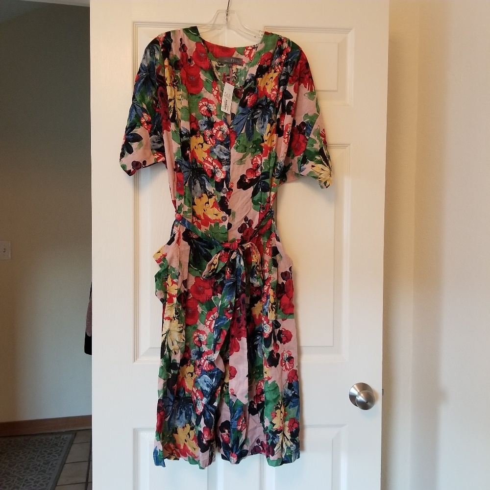 Designer's vintage floral jumpsuits